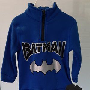 Batman Toddler Boys Fleece Pullover Sweatshirt & Pants